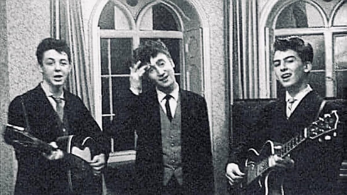 Une photo et une histoire exceptionnelles pour ces trois jeunes musiciens !