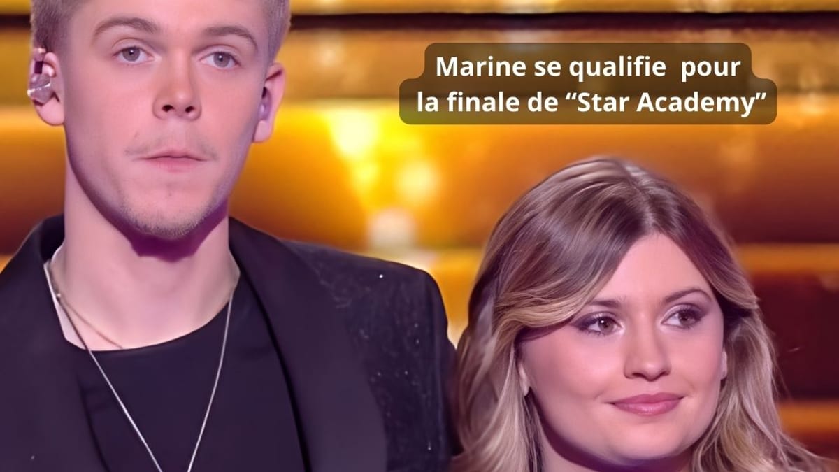 Marine se qualifie pour la finale de “Star Academy” au dépend de Charles…