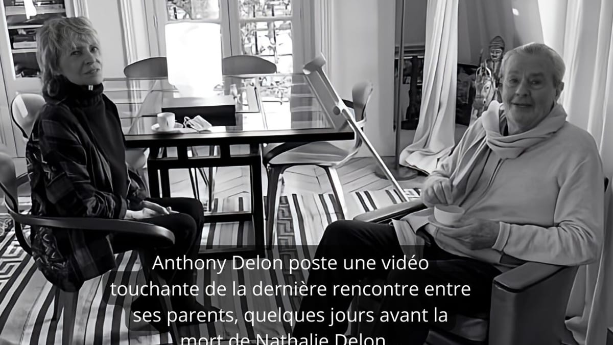“4 ans jour pour jour. Tu nous manques, maman, terriblement”. Anthony Delon dévoile une vidéo de la dernière rencontre entre Alain et Nathalie