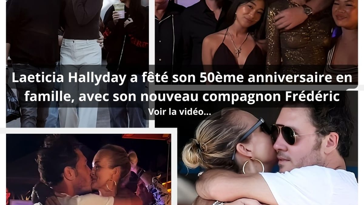 Le 18 mars dernier, Laeticia Hallyday a fêté son 50ème anniversaire en famille et avec son nouveau compagnon Frédéric Suant.