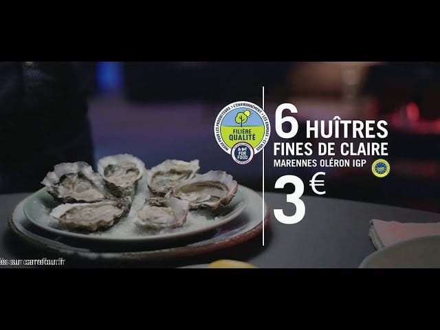Musique de Pub 6 huîtres Carrefour – Voilà – Françoise Hardy
