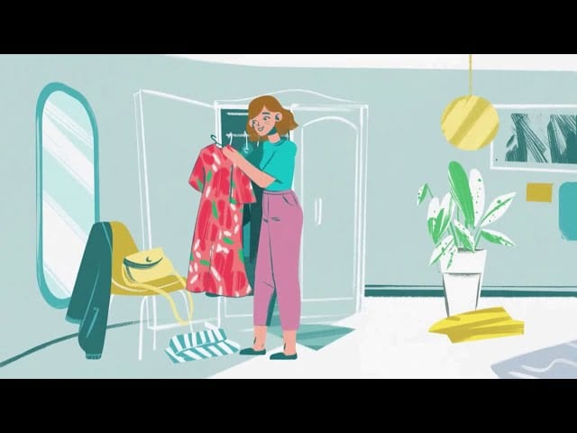 Pub Appli Vinted – dessins “téléchargez Vinted” septembre 2020