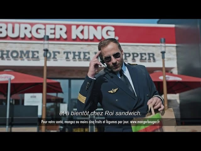 Pub Burger King – Burger Klean 2ème vague (Fred Testot) octobre 2020