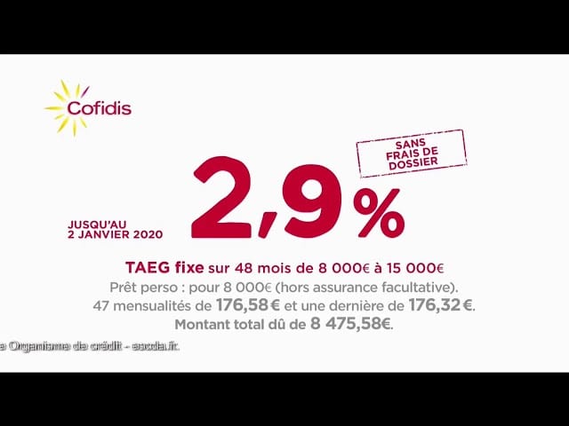 Pub Cofidis