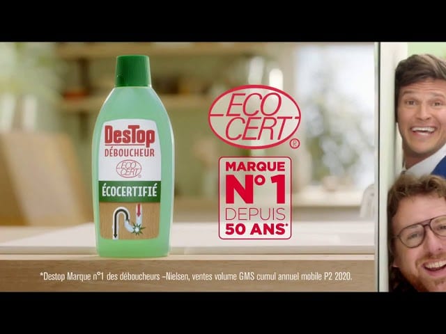 Pub Destop déboucheur écocertifié & entretien canalisations octobre 2020