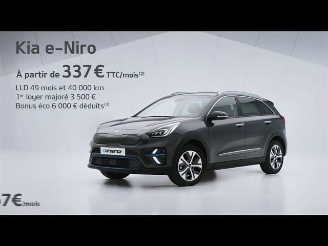 Pub Kia e-Niro (Robert de Niro) 2019