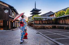 Night Scene of Kyoto (Japan)