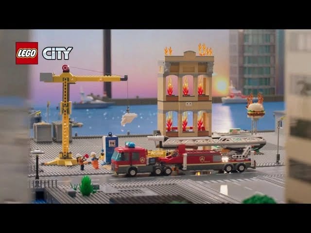 Pub Lego City Pompiers 2019