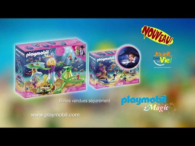 Pub Les sirènes Playmobil Magic “jouer c’est la vie!” 2020