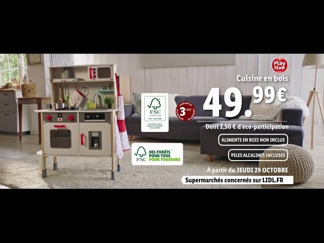 Musique de Pub Lidl Cuisine en bois Play tive novembre 2020 – Self Control – Yiquan