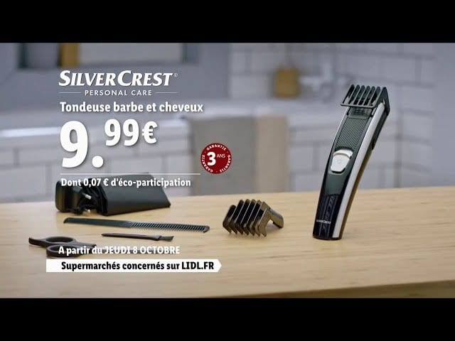 Musique de Pub Lidl Tondeuse barbe et cheveux SilverCrest + réservez vos vacances octobre 2020 – Silvercrest – Thaetara