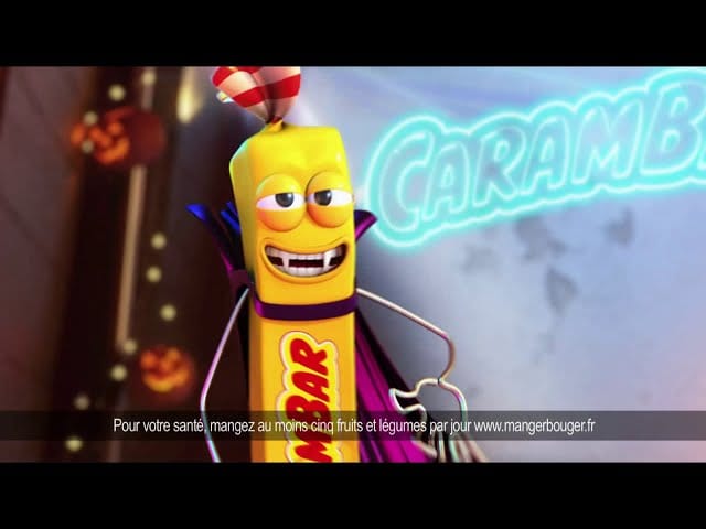 Pub Lutti – Krema – Carambar Story HalloWizz Carambar & Co octobre 2020