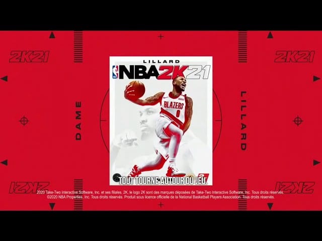Pub NBA 2K21 PS4 PlayStation septembre 2020