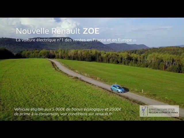 Pub Nouvelle Renault Zoe – Renault Pro + octobre 2020