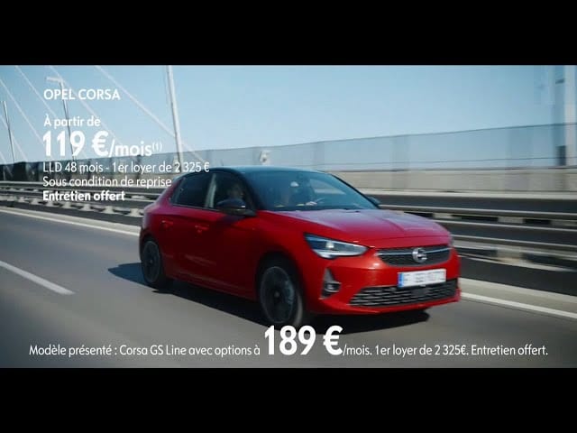 Pub Opel Corsa 2019