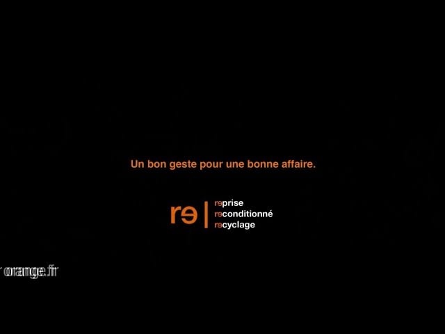 Musique de Pub Orange Re “donnons une seconde vie à nos téléphones” octobre 2020 – Thirteen Thirtyfive – Dillon