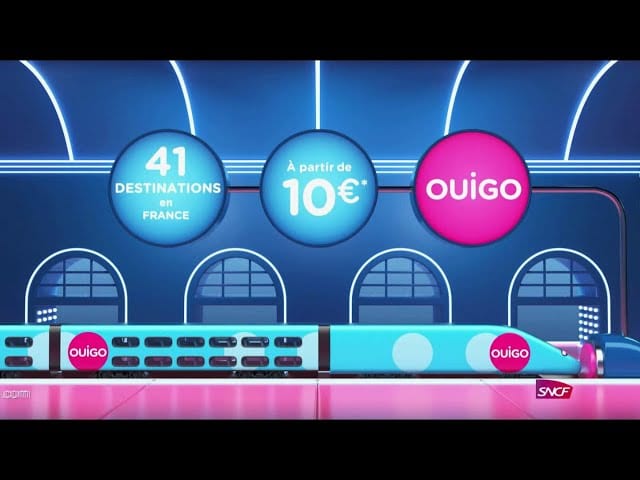 Pub Oui Go TGV SNCF 2020