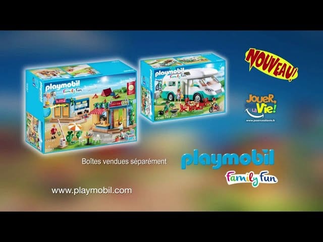 Pub Playmobil Family Fun – le camping octobre 2020
