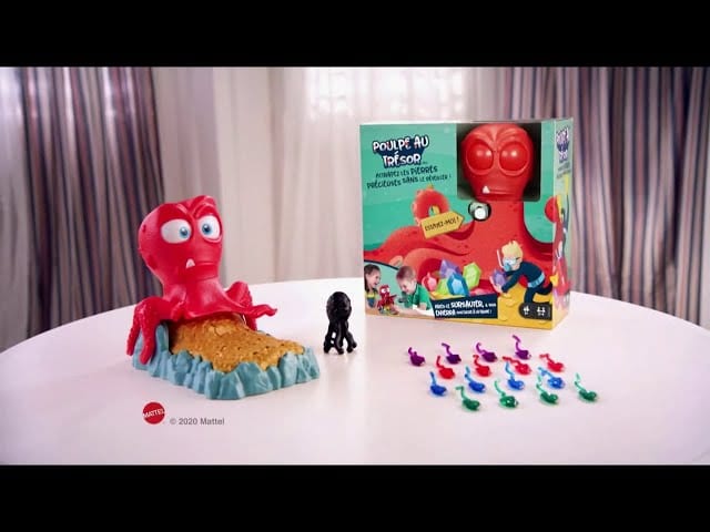 Pub Poulpe au trésor Mattel octobre 2020