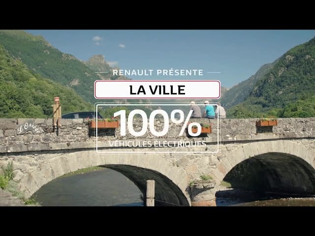 Pub Renault présente la ville 100% véhicules électriques – BA2 octobre 2020