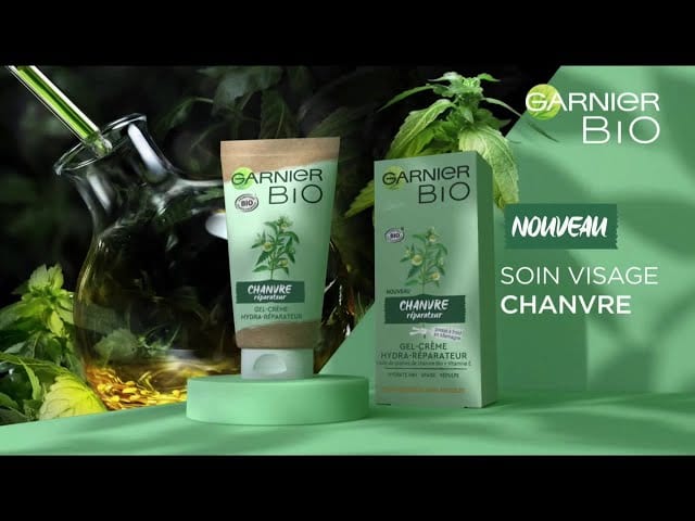 Pub Soin visage chanvre Garnier Bio octobre 2020