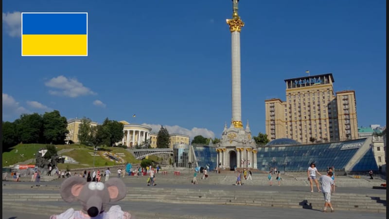 Des images d’Ukraine en paix. Oui mais ça c’était avant ! We are the World !
