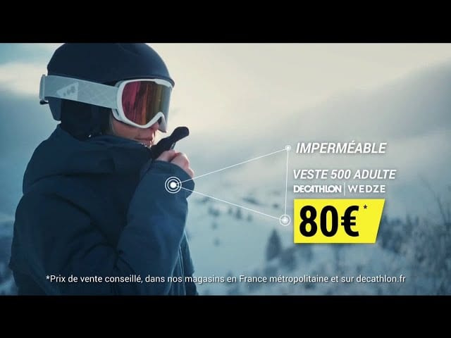 Musique de Pub Veste Wedze Décathlon – Green Light – Lady Bri