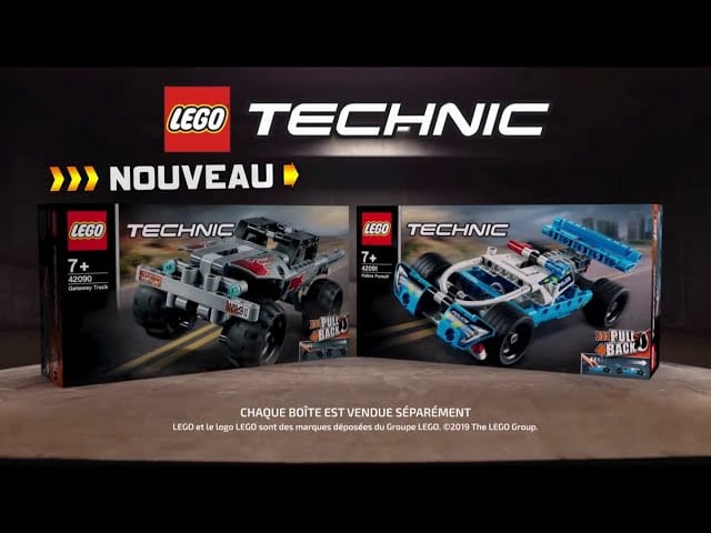 Pub Voitures Lego Technic 2019