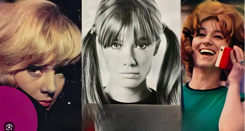Sylvie Vartan, Françoise Hardy et Sheila : Le diaporama des sixties