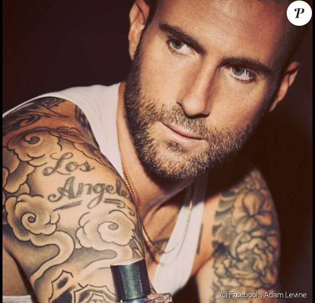 Le chanteur de Maroon 5 a été élu homme le plus sexy du monde en 2013 - 3582607 adam levine devient le visage du parfum 624x600 2