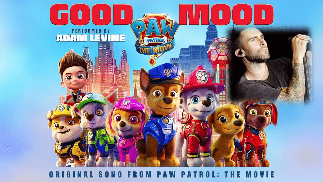 Adam Levine nous dévoile « Good Mood » la BO du film « La Pat&rsquo;Patrouille »