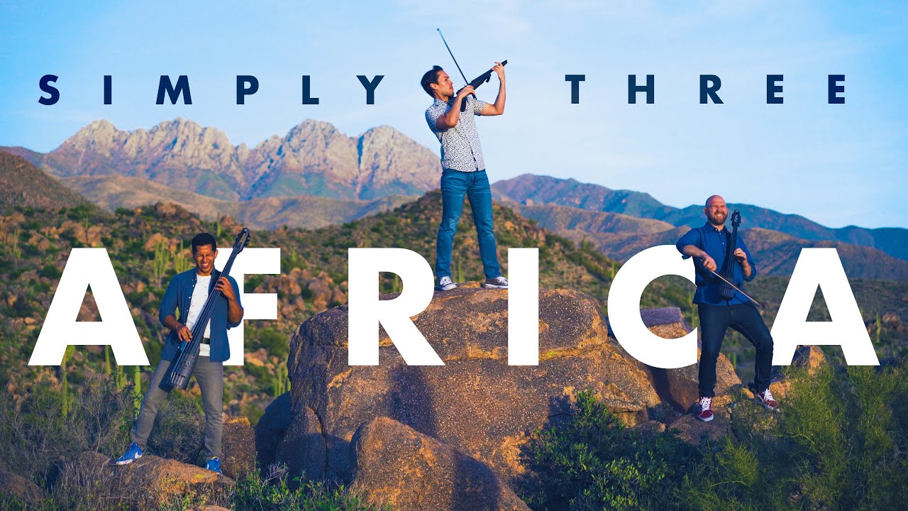 Africa de Toto (violon/violoncelle/basse) par Simply Three