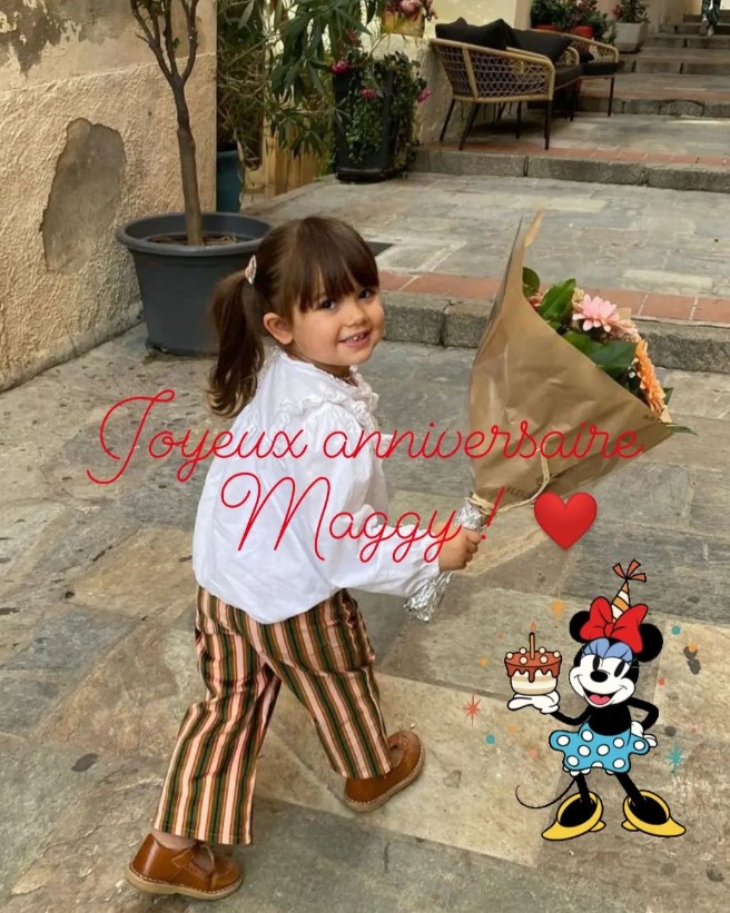 Alizée fête les 3 ans de sa fille Maggy et partage de superbes photos. - alizee 1 5
