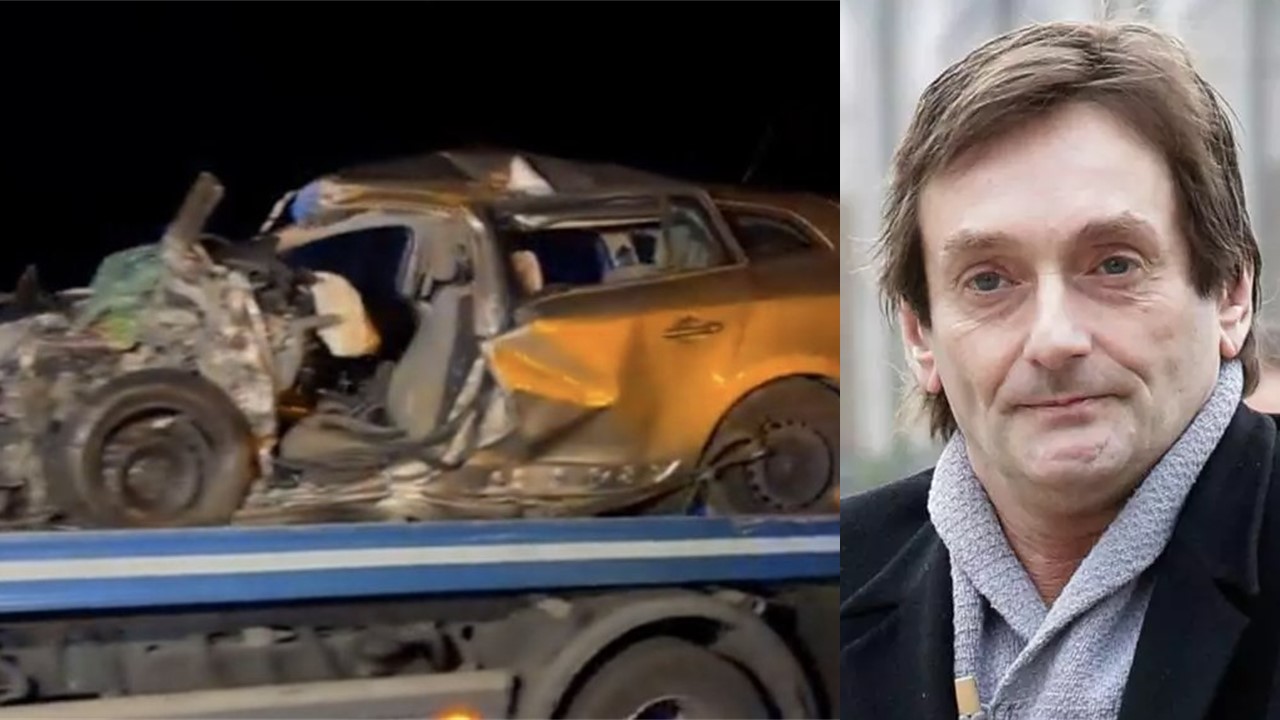 Pierre Palmade est hors de danger. L&rsquo;état des véhicules témoigne de la violence du choc.