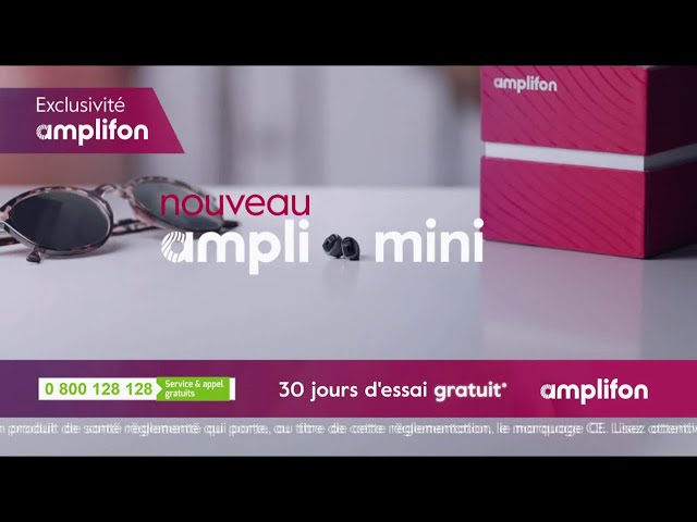 Pub Amplifon Ampli mini janvier 2020 - amplifon ampli mini