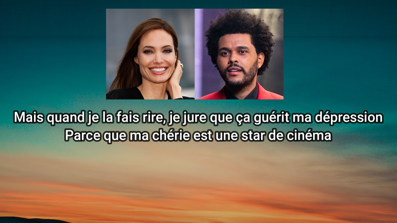 The Weeknd en couple avec Angelina Jolie ? La question est posée si on entend l&rsquo;une de ses dernières chansons.