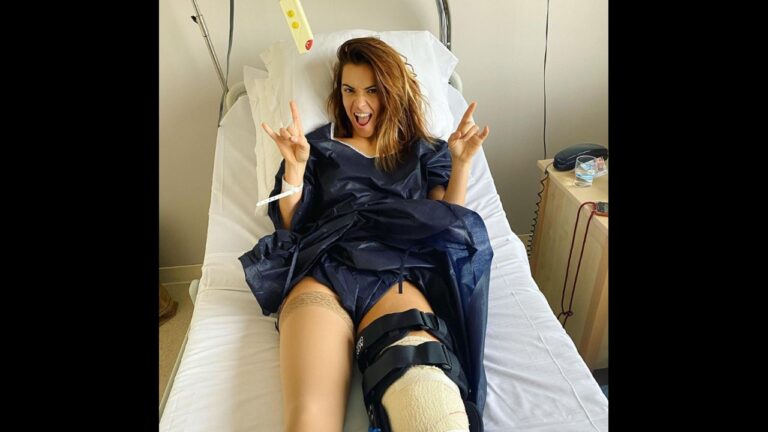 DALS : Denitsa Ikonomova opérée du genou donne de ses nouvelles. - anita