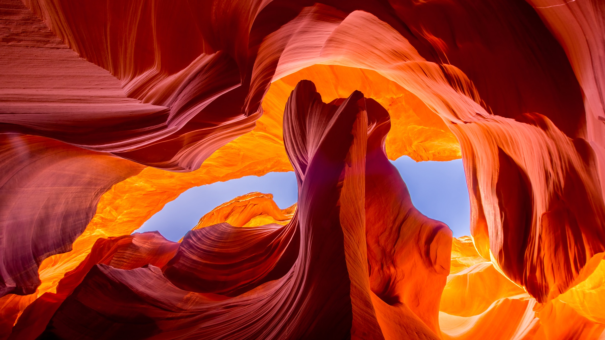 I-antelope Canyon, Enye Yamagugu Amahle Kakhulu E-usa. 