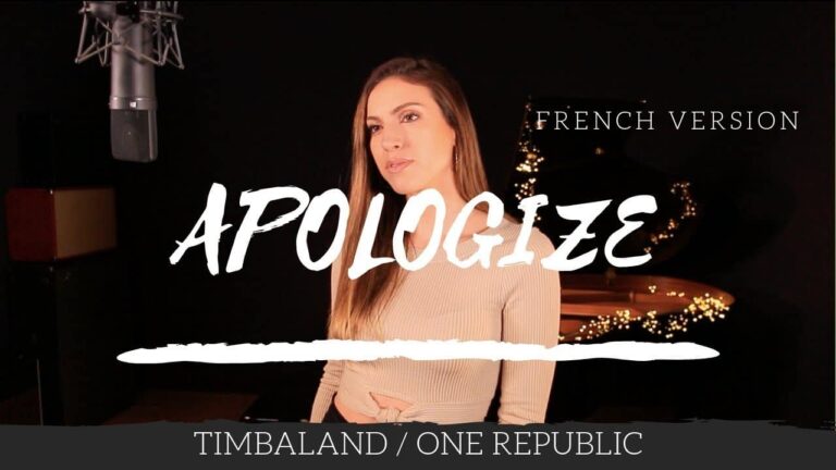 Cover: Une version française de "Apologize" par Sara'h - apologize