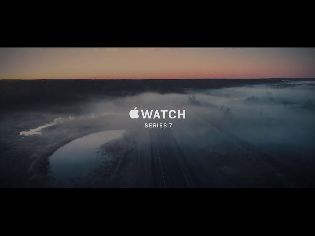 Pub Apple Watch Series 7 janvier 2022 - apple watch series 7 2