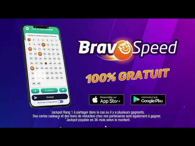 Pub Appli BravoSpeed Bravoloto avril 2020 - appli bravospeed bravoloto