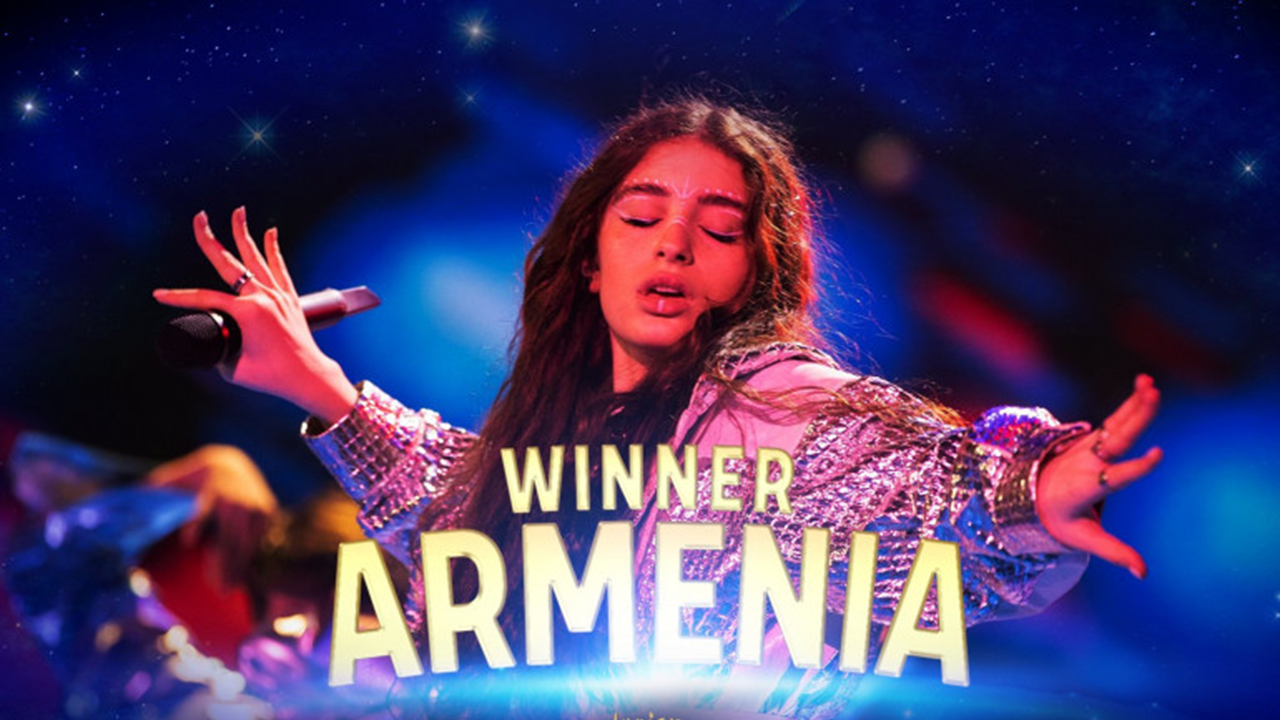 Armenia wins the 2021 Junior Eurovision contest. France finishes 3rd. Discover the titles