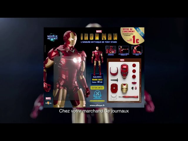 Pub Armure Iron Man N°1 Altaya 2019 - armure iron man n1 altaya