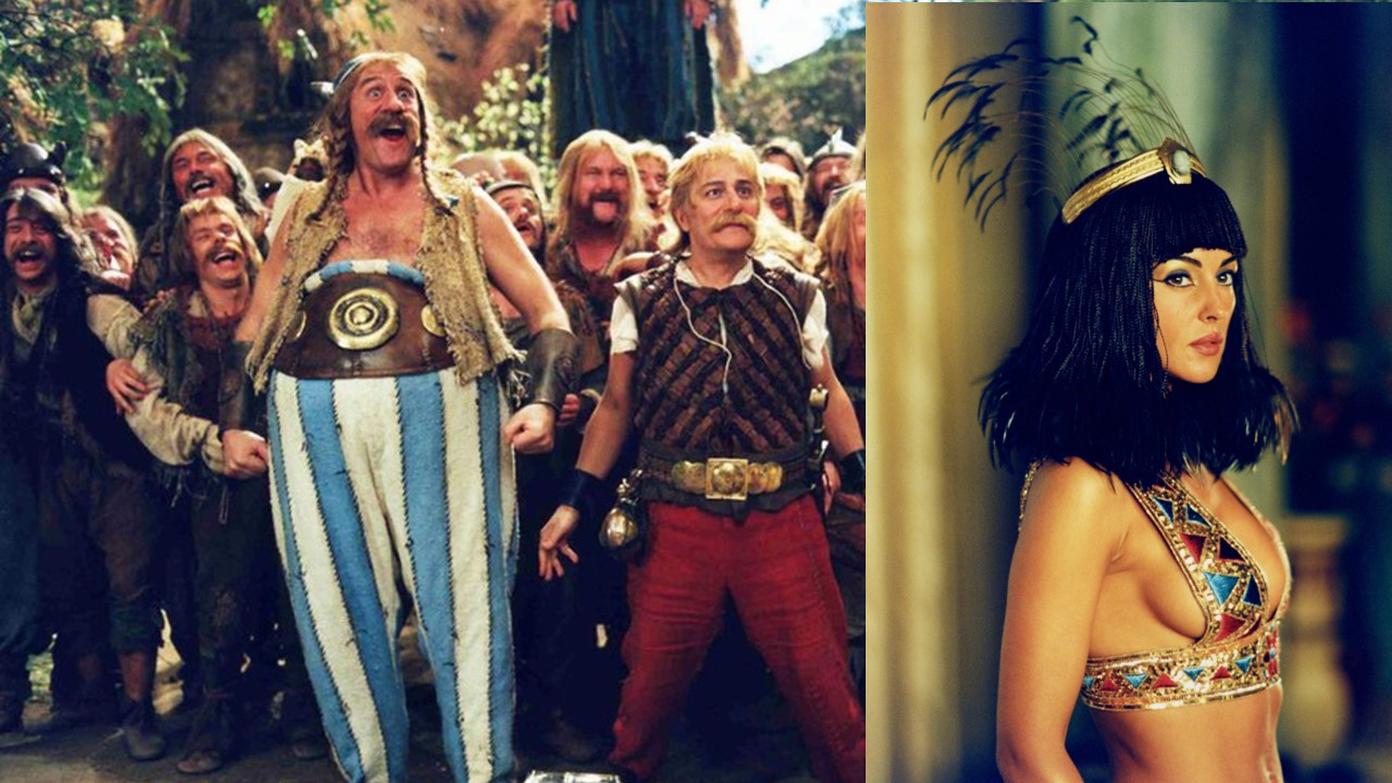 Monica Belluci a chanté avec Umberto Tozzi « Ti amo » pour la BO de Asterix Mission Cléopâtre