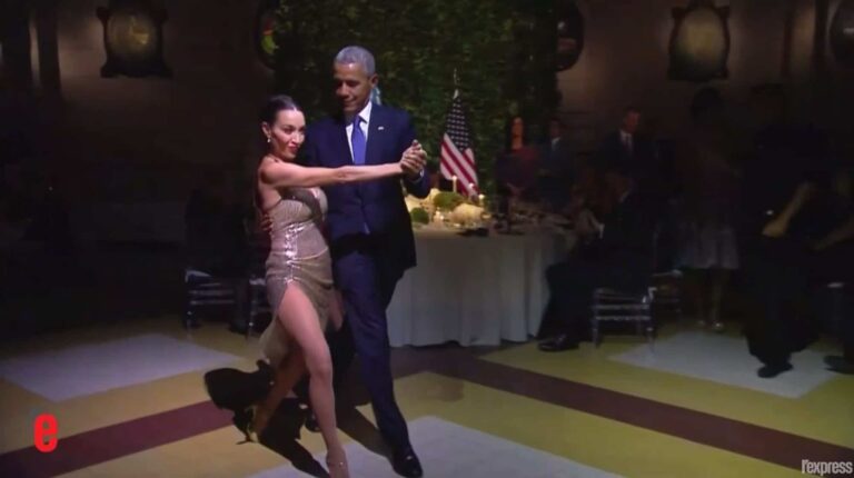 Quand Obama faisait une démonstration de Tango - barack obama danse le tango lors de sa visite en argentine 5570339 1