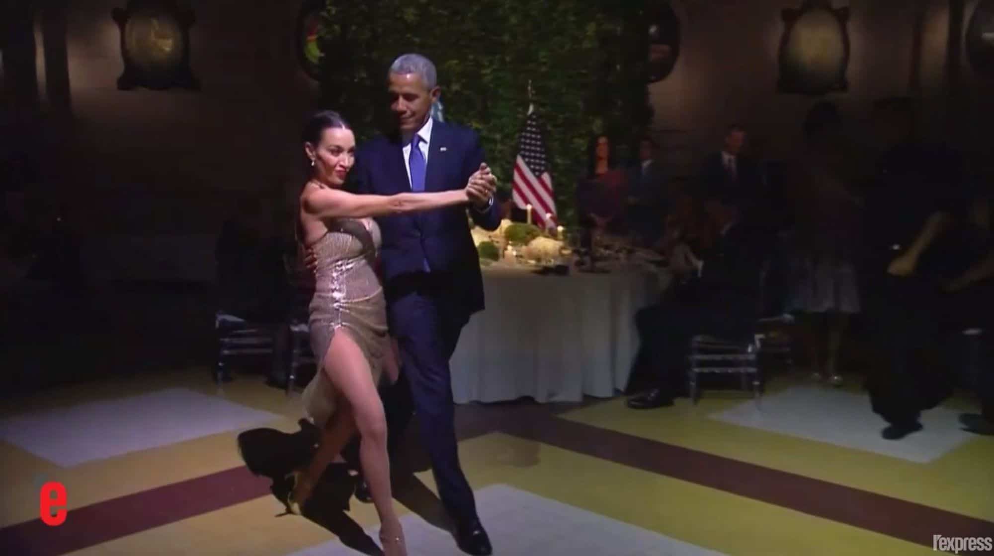 Quand Obama faisait une démonstration de Tango