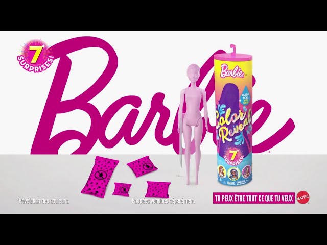 Pub Barbie Color Reveal Mattel juin 2020 - barbie color reveal mattel