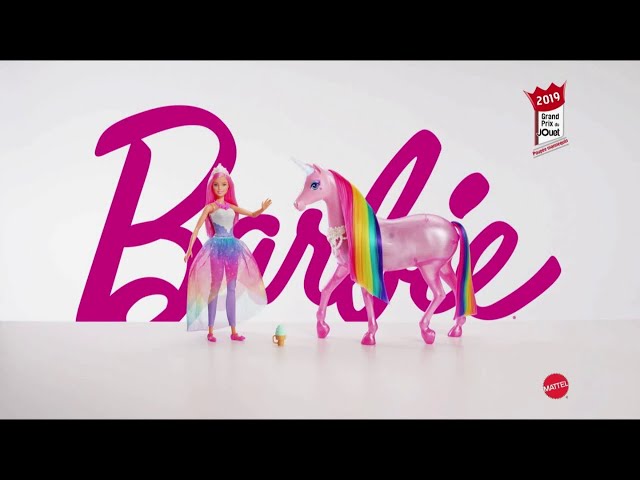 Pub Barbie Dreamtopia Licorne Lumière Magique 2019 - barbie dreamtopia licorne lumiere magique