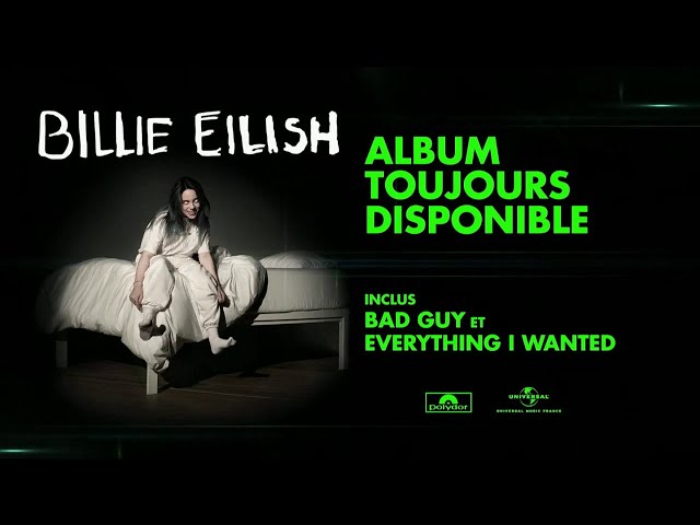 Musique de Pub Billie Eilish Album mars 2020 - bad guy - Billie Eilish - billie eilish album