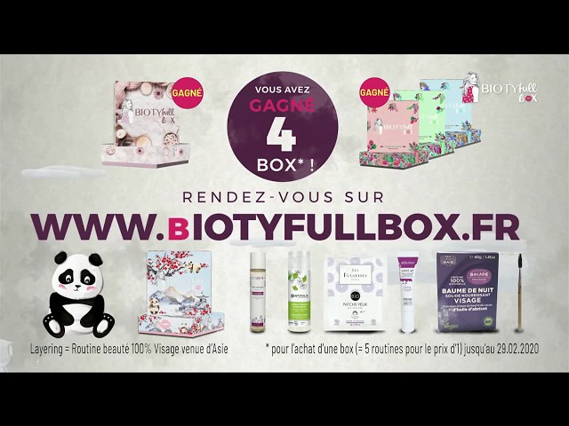 Pub BiotyFullBox PandaBox février 2020 - biotyfullbox